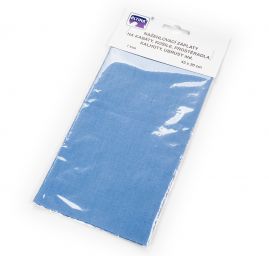 Záplata zažehlovací textilní rozměr 43×20 cm sv. modrá