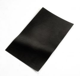 Záplata samolepící imitace kůže 10x16 cm černá