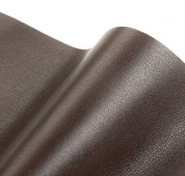 Záplata samolepící imitace kůže 10x16 cm tmavě hnědá