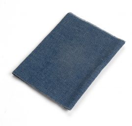 Záplata zažehlovací riflová 45×12 cm modrá