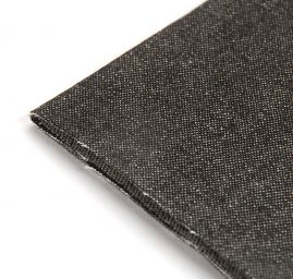 Záplata zažehlovací riflová 45×12 cm černá