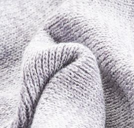 Šála pletená MarLen s melírovými pruhy