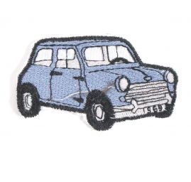 Nažehlovačka auto modrá