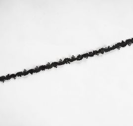 Oděvní prýmek černý