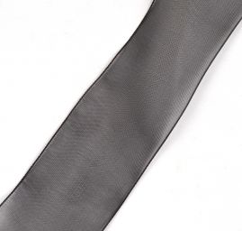 Stuha organzová průsvitná šíře 4cm černá