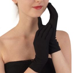 Rukavice společenské krátké černé