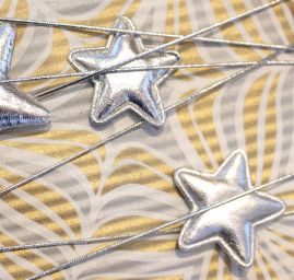 Guma klobouková stříbrná 2mm