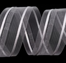 Záclonovka šíře 50 mm tužkové řasení transparentní