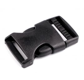 Spona trojzubec, šířka 20 mm, černá