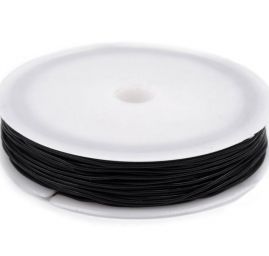 Pruženka vlasec silikon Ø 0,8 mm transparentní