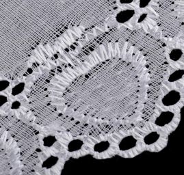 Krajka lem madeira štykování šíře 45mm