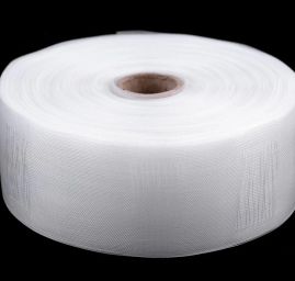 Záclonovka s poutky na navlečení tužkové řasení š.50 mm transparentní