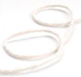 Bavlněná šňůra knot 100%BA Ø 3mm režná