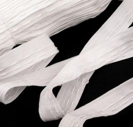 Záclonovka žabkové tužkové řasení šíře 20mm