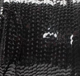 Flitrový prýmek černý