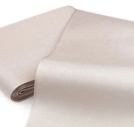 Stuha taftová šíře 10,8 cm smetanová