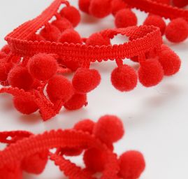 Porta Bambulka červená malá 10mm