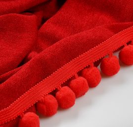 Porta Bambulka červená malá 10mm