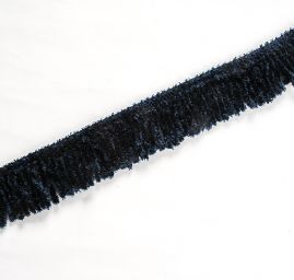 Strapce zamatovej modrej farby