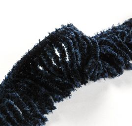 Strapce zamatovej modrej farby