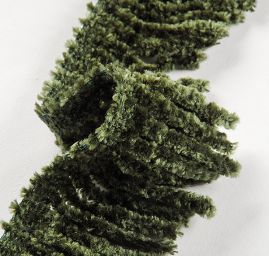 Strapce zamatové zelenej farby