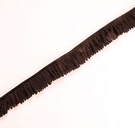 Strapce imitácia pleteniny tmavo hnedé