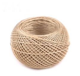 Niť lněná kovářská v plastovém pouzdře přírodní režná