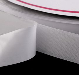 Suchý zip komplet samolepící šíře 20 mm bílý