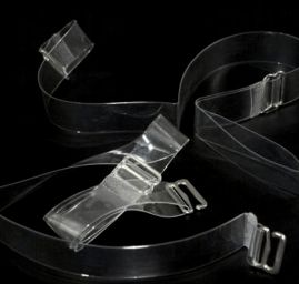 Ramínka silikonová/kov šíře 15 mm