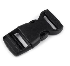 Spona trojzubec šířka 15 mm černá