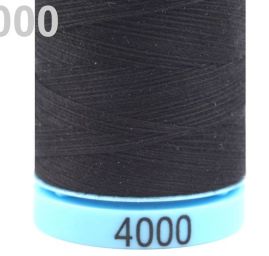 Nit bavlna 400m 12x3 Etiketní Triana Amann  černá