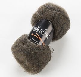 Mohér merino směs MarLen khaki zelený