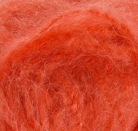 Mohér směs silnější příze MarLen pastel oranžová