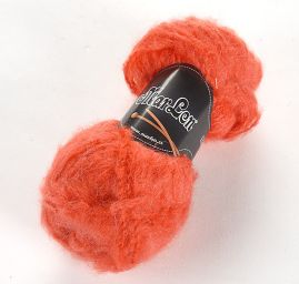 Mohér směs silnější příze MarLen pastel oranžová