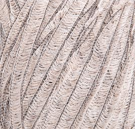 Efektní stužková pletací příze MarLen šedočerná