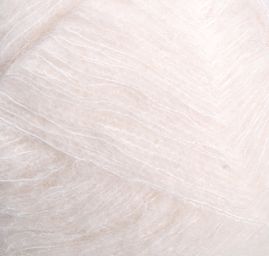 Pletací příze MarLen tenký mohér směs slonová kost