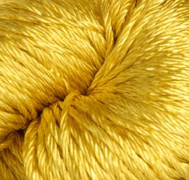 Viskozová pletací příze Marlen lesk žlutá