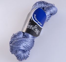 Viskozová pletací příze MarLen lesk fialová