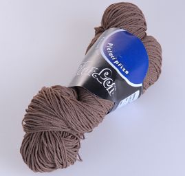 Viskozová pletací příze MarLen mat hnědá