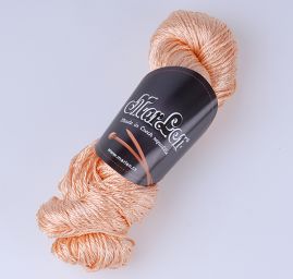 Viskozová pletací příze MarLen lesk meruňková