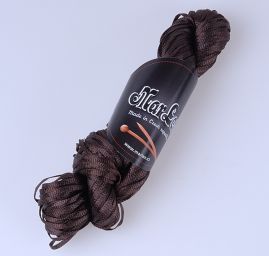 Viskoza směs stužková příze MarLen tm.hnědá