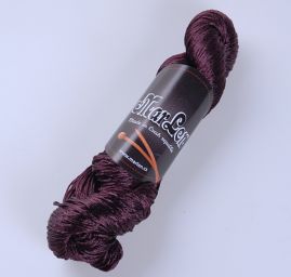 Viskozová pletací příze lesk tm. vínová