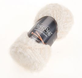 Mohérová samovzorovací příze MarLen slonová kost