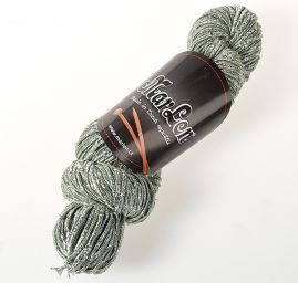 Viskoza směs pletací příze MarLen zelenostříbrná