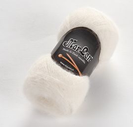 Merino vlna směs tenká příze MarLen slonová kost 