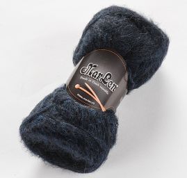 Kašmír alpaka hedvábí směsová příze MarLen modrá