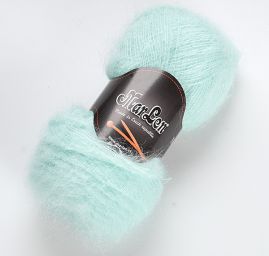 Mohérová pletací příze MarLen sv.pistáciová