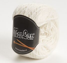 Pletací příze MarLen vlna angora slonová kost