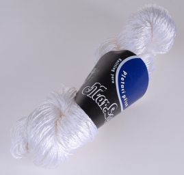 Viskozová příze Marlen bílá lesklá