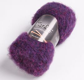 Pletací příze mohér směs MarLen fialová